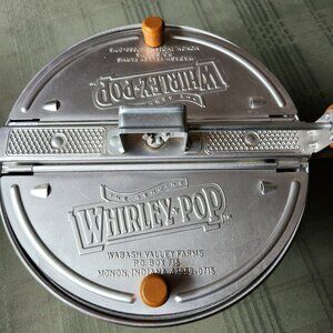 Vintage "Whirley Pop" Popcorn Maker- Aluminum Stovetop Popper